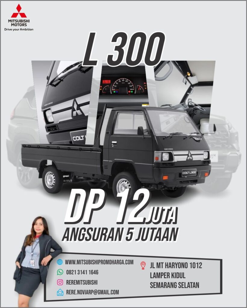 Promo Mitsubishi L300 DP 12 Juta Angsuran 5 Jutaan Semarang Jawa Tengah hari ini